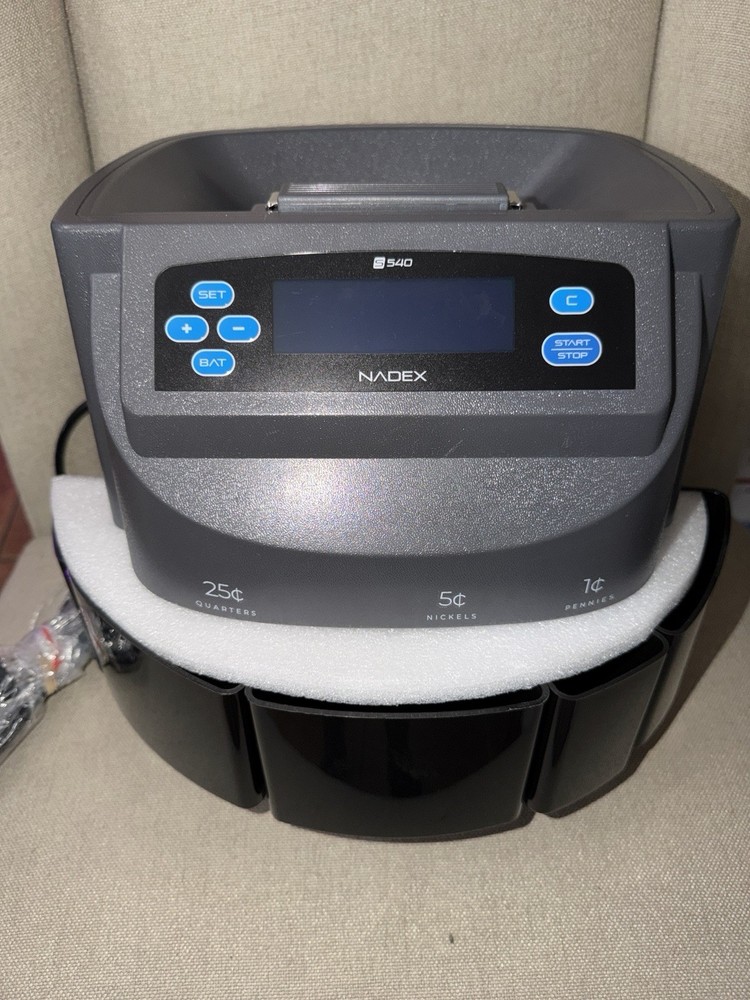 Nadex S540 Coin Sorting Machine Sorting Made Simple