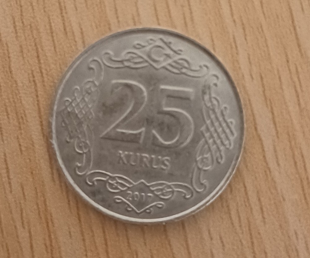 Turkey Kurus Coins X5