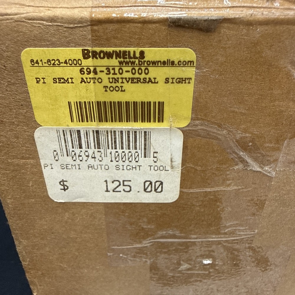 PI Semi Auto Universal Sight Tool Gunsmithing