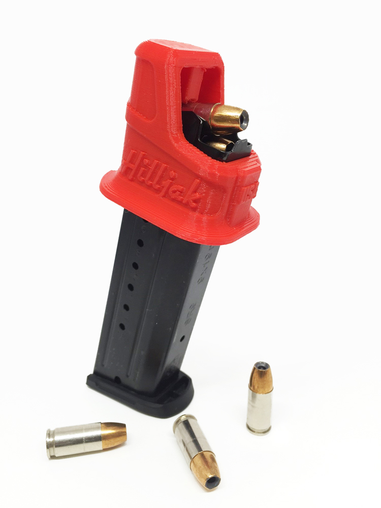 Kel-Tec P-11 9mm Double-Stack Speed Loader By Hilljak QL9Y, Red