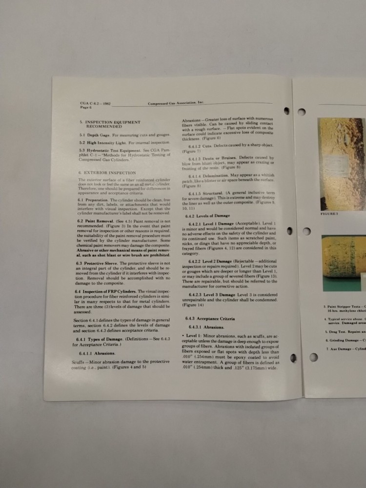 Compressed Gas Assoc. Guidelines for Visual Inspection & Requalification-Origin.