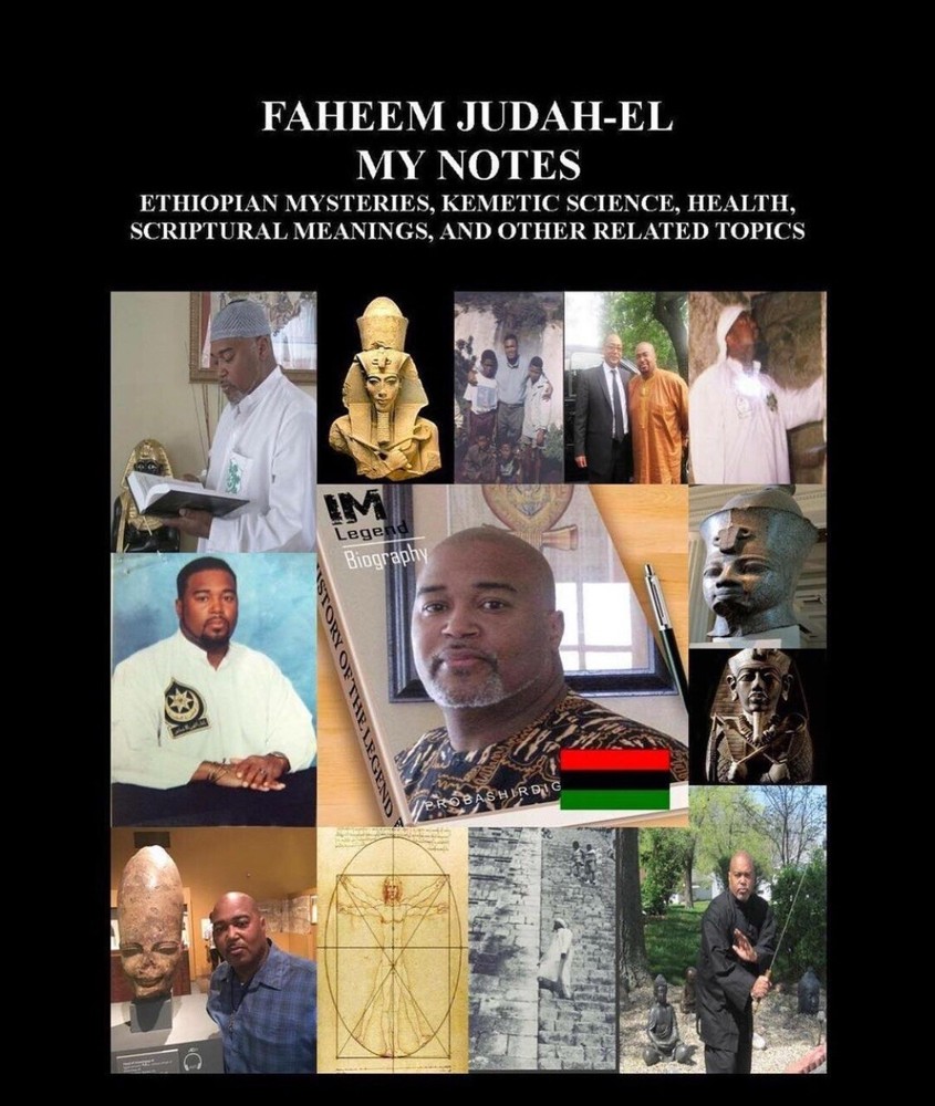 My Notes By Faheem Judah-El , Classic Book, Great Read, Kemetic Science,