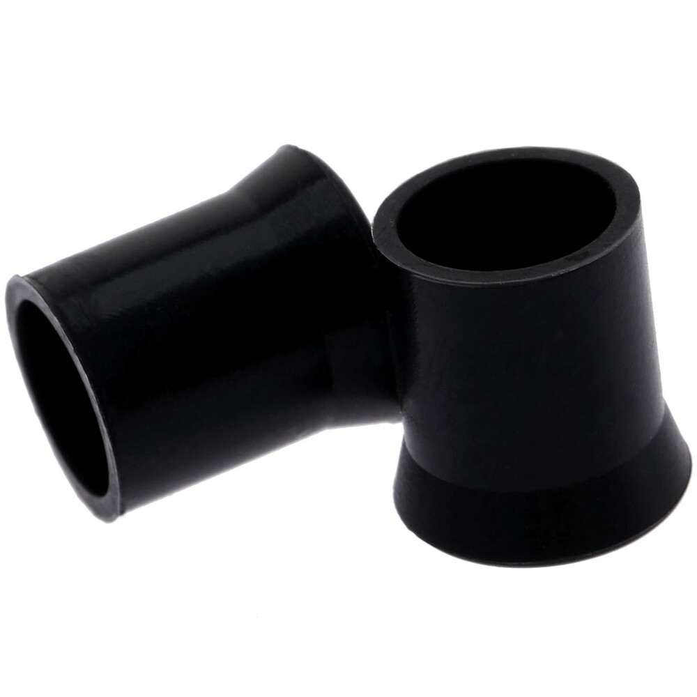 10Pcs Rubber Black Smoking Pipe Tip Grips Pipe Stems Protector Smoking Supply