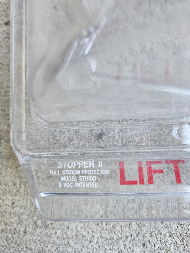 Safety Technology International STI-1100 STOPPER II Pull Station Protector Used