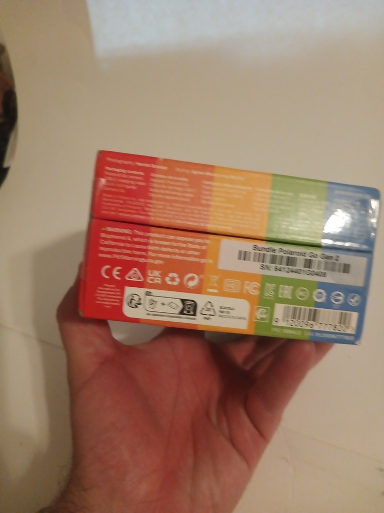 Polaroid Go + Clip Bundle Instant Camera Black