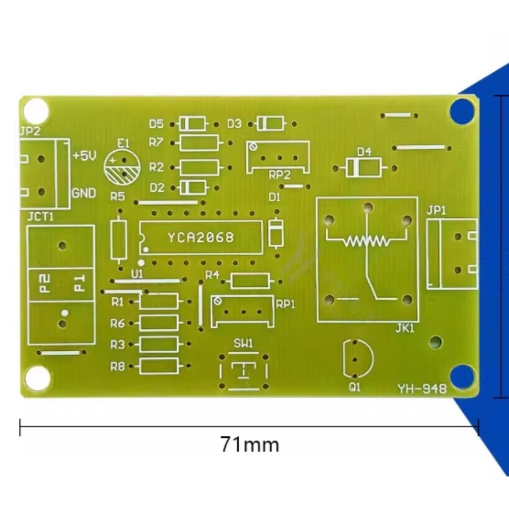 Automatic Power Off Socket Kit for Electronic Learning and Soldering Training