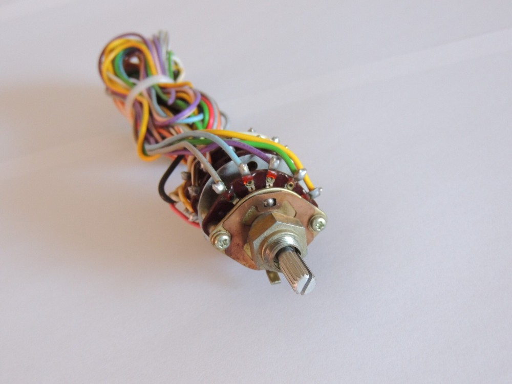 Pioneer SX-636 Rotary Switch (Function.) & full Wire ASC-060