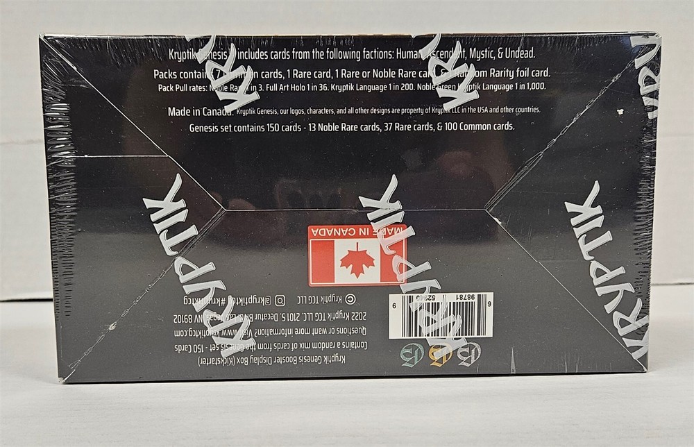 Sealed Kryptik Genesis Kickstarter Booster Box Kryptik -Kid Icarus-