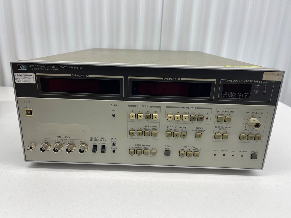 HP Hewlett Packard Agilent Keysight 4275A Multi-Frequency LCR Meter