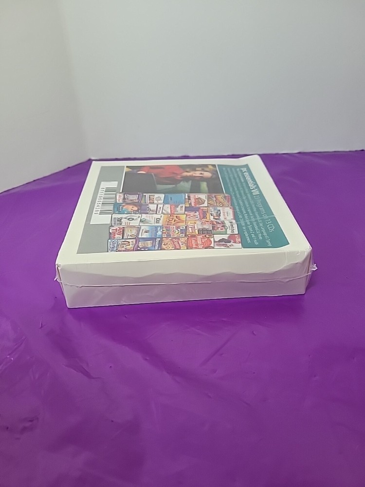 Vintage Software PC Essentials Vll 23 Programs on 13 CDs Rare Sealed