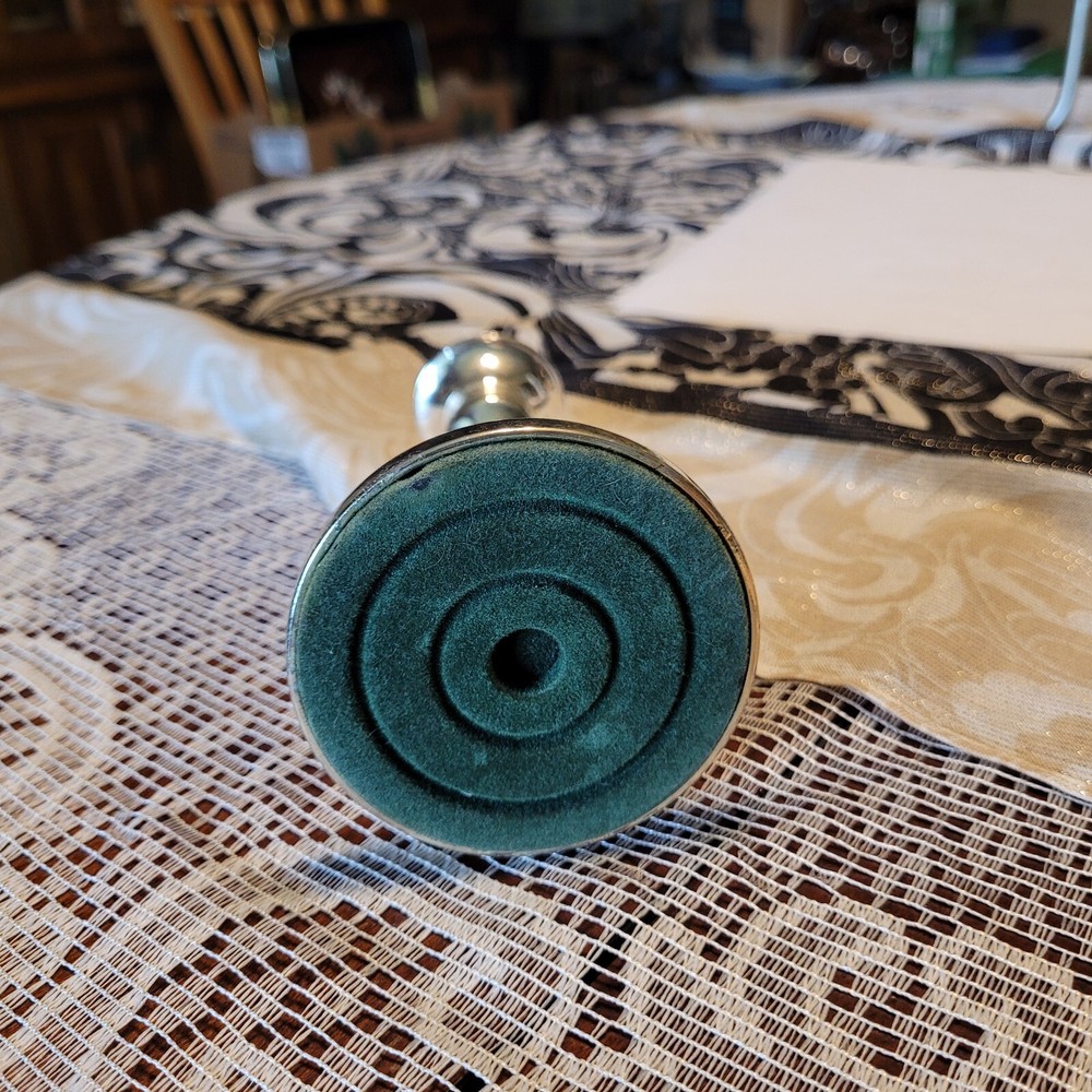 Silverplate candlestick