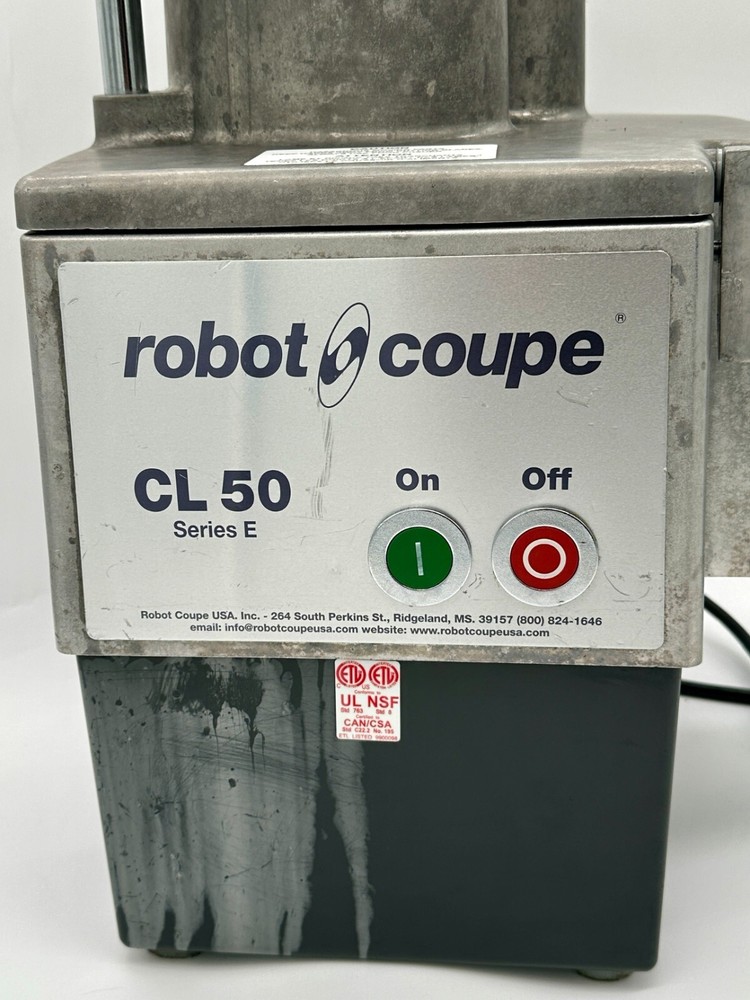 Robot Coupe CL50 Series E Continuous Feed Food Processor Prep Machine - TESTED