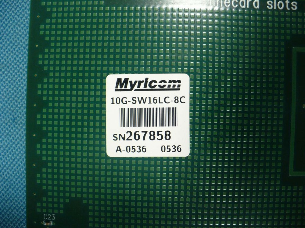 Myricom 10G-SW16LC-8C Myrinet Switch Module