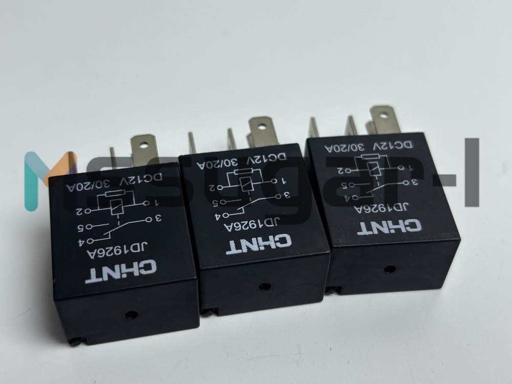 3PCS New JD1926A 30A/20A 12V Relay 5 Pins For CHNT #Z