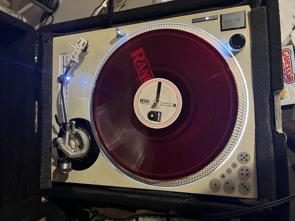 2 Custom Technics 1200 Turntables w Built In Dicers