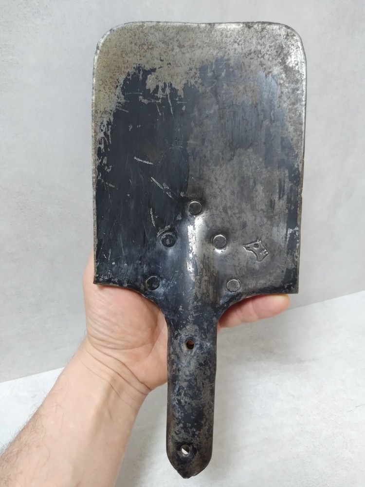 WW2 Original Authentic Relic German Sapper Shovel, mark MFR Wolf