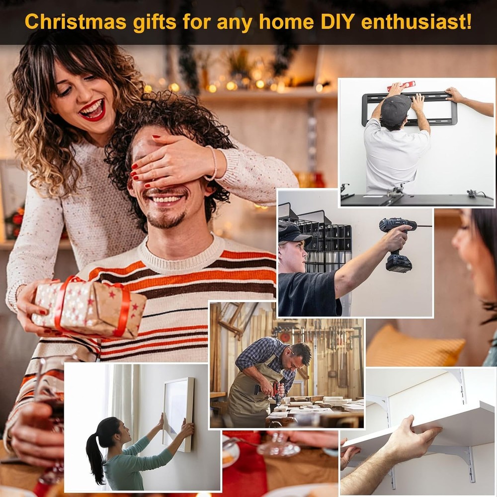 Advanced Stud Finder - 5 Scan Modes & High-Visibility LCD for Safe DIY Projects