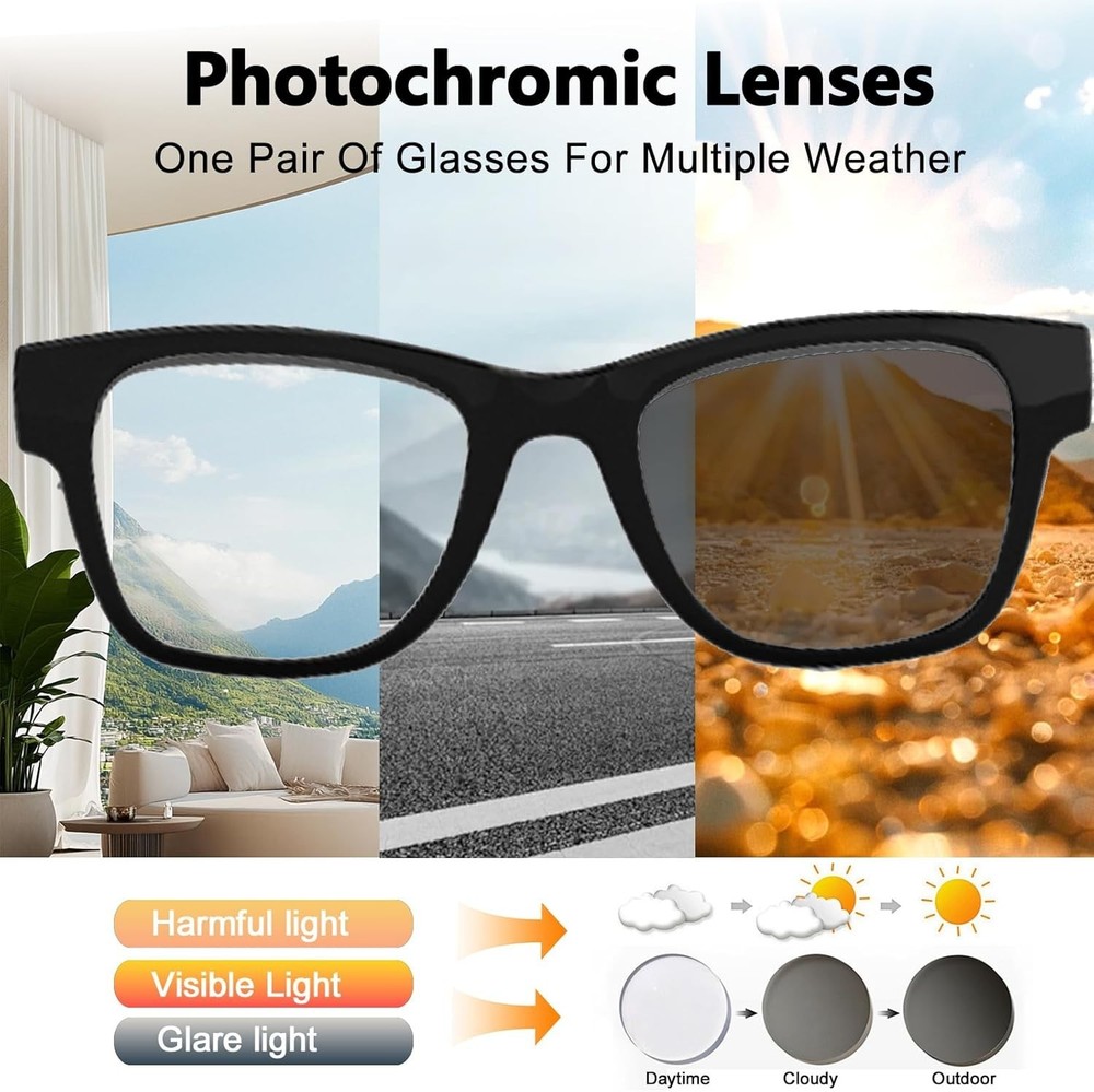 Transformative Smart Glasses - 164 Languages, Music, & AI Chat Technology