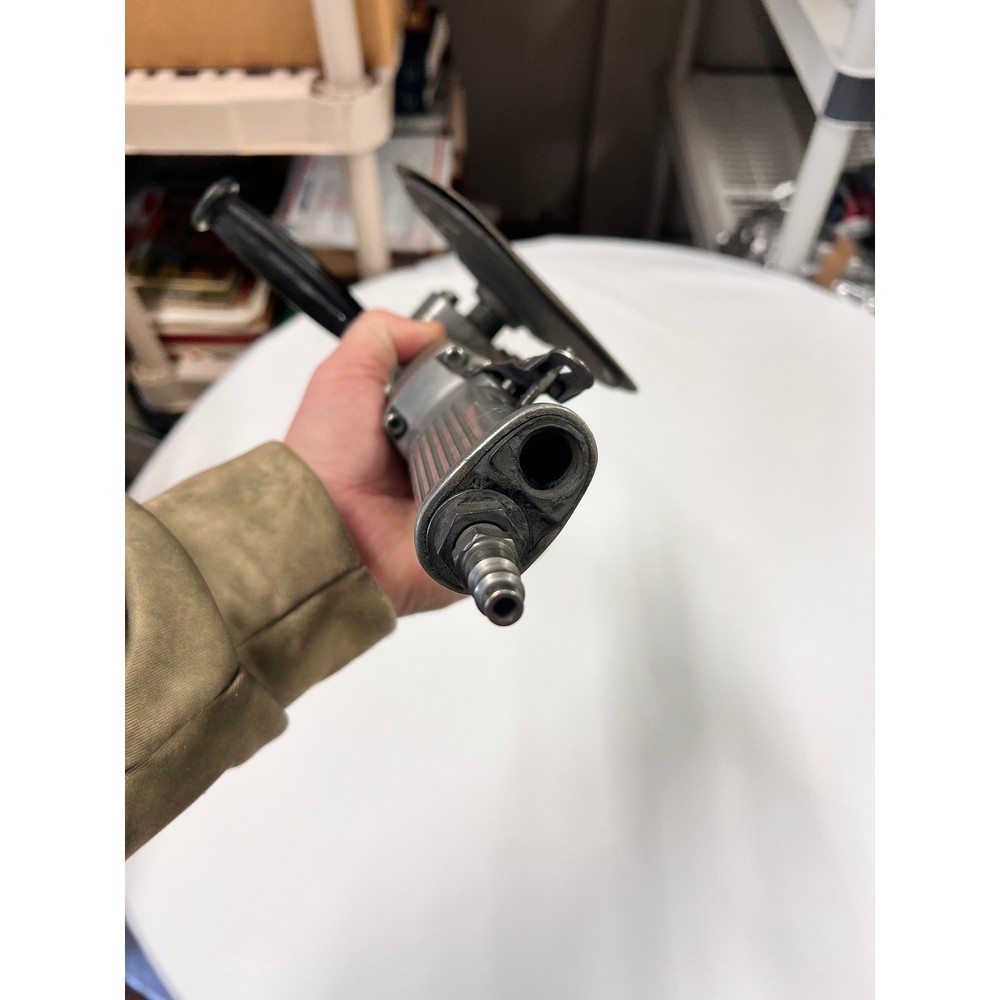 7" Right Angle Sander Tool Grinder Pneumatic Powered Tool Sanding Disc