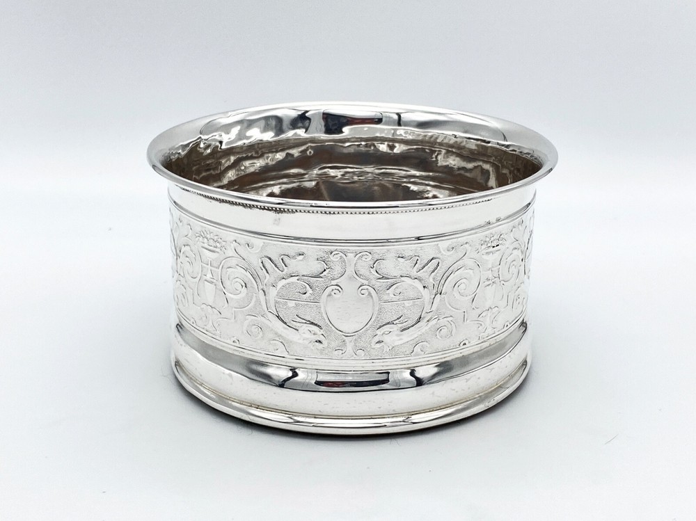 Silver Plated Wine Bottle Holder/Coaster