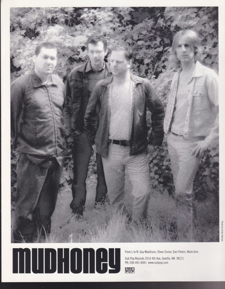 mudhoney   press photo. subpop