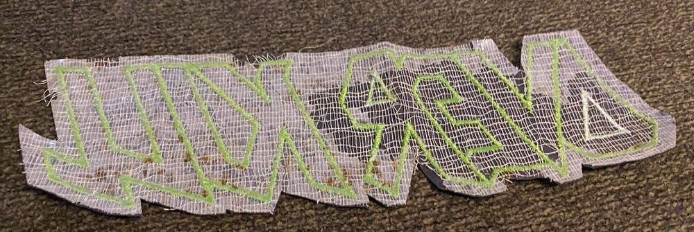 OVERKILL 3”x10”Sew On Strip Patch
