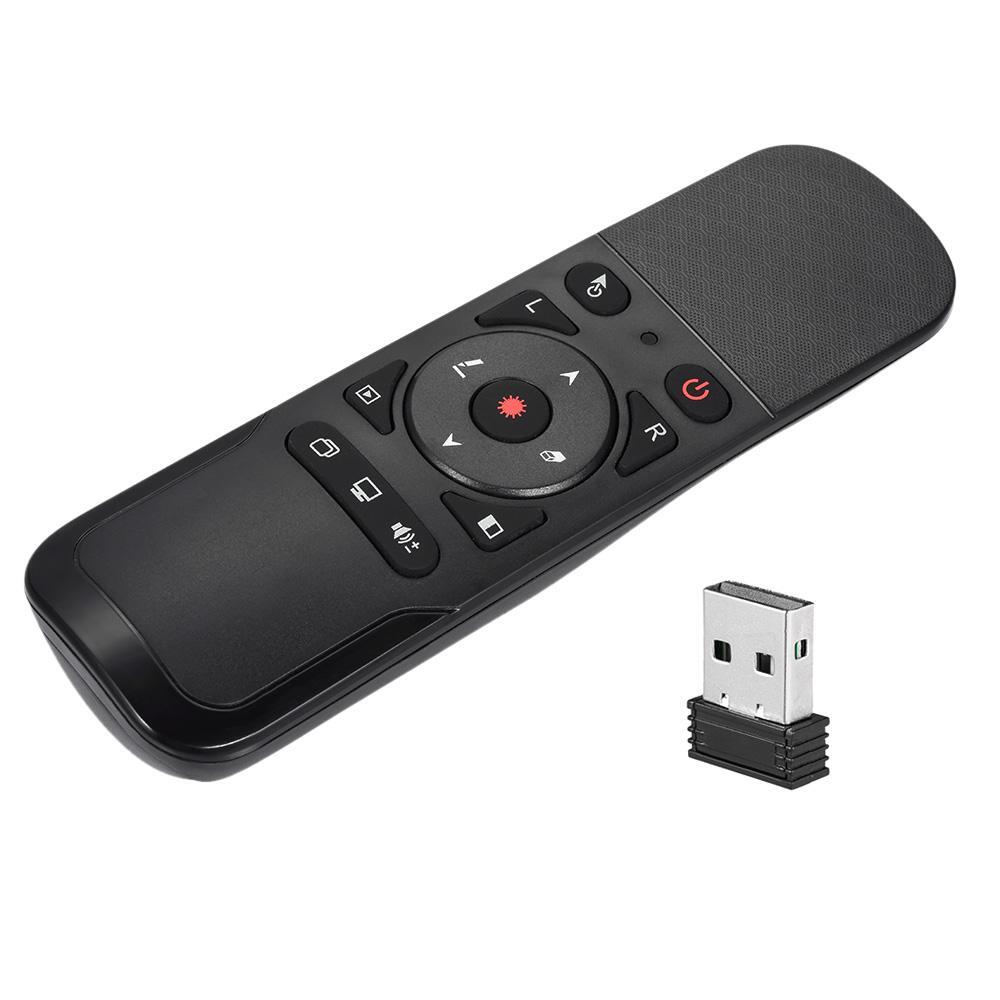 2.4G Wireless Air Mouse Presenter Remote w/ Laser Pointer & Gyroscope