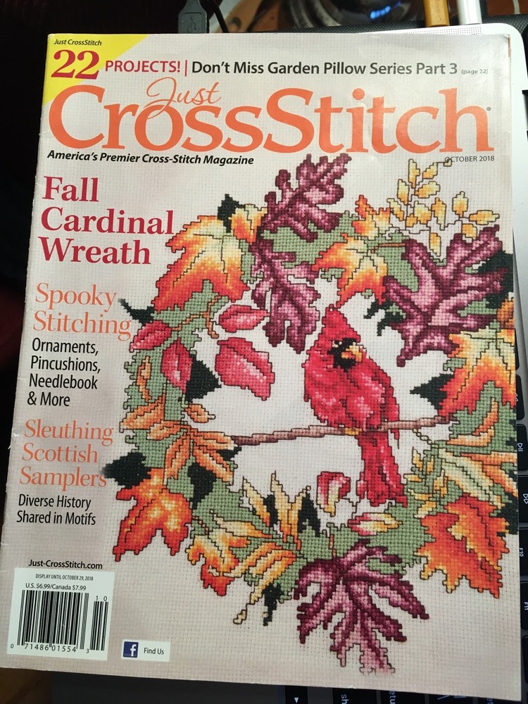 Just CrossStitch - October 2018 - New