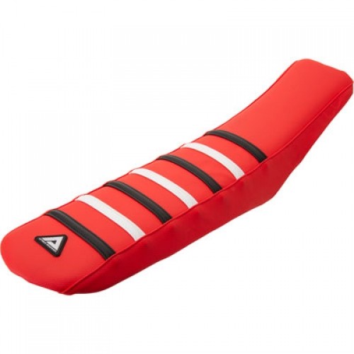 Attack Graphics Works Seat Cover Red/Black/White MXH17C8-R-BW
