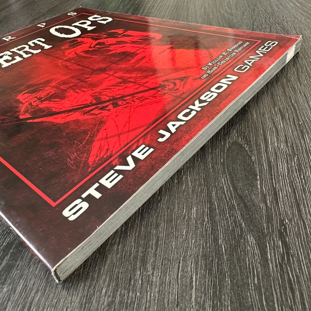 GURPS Covert Ops Steve Jackson Games RPG Softcover Book