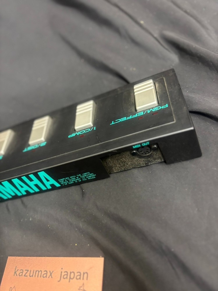 Yamaha FX500 Multi Effects Processor & MFC06 MIDI Foot Controller Set Tested