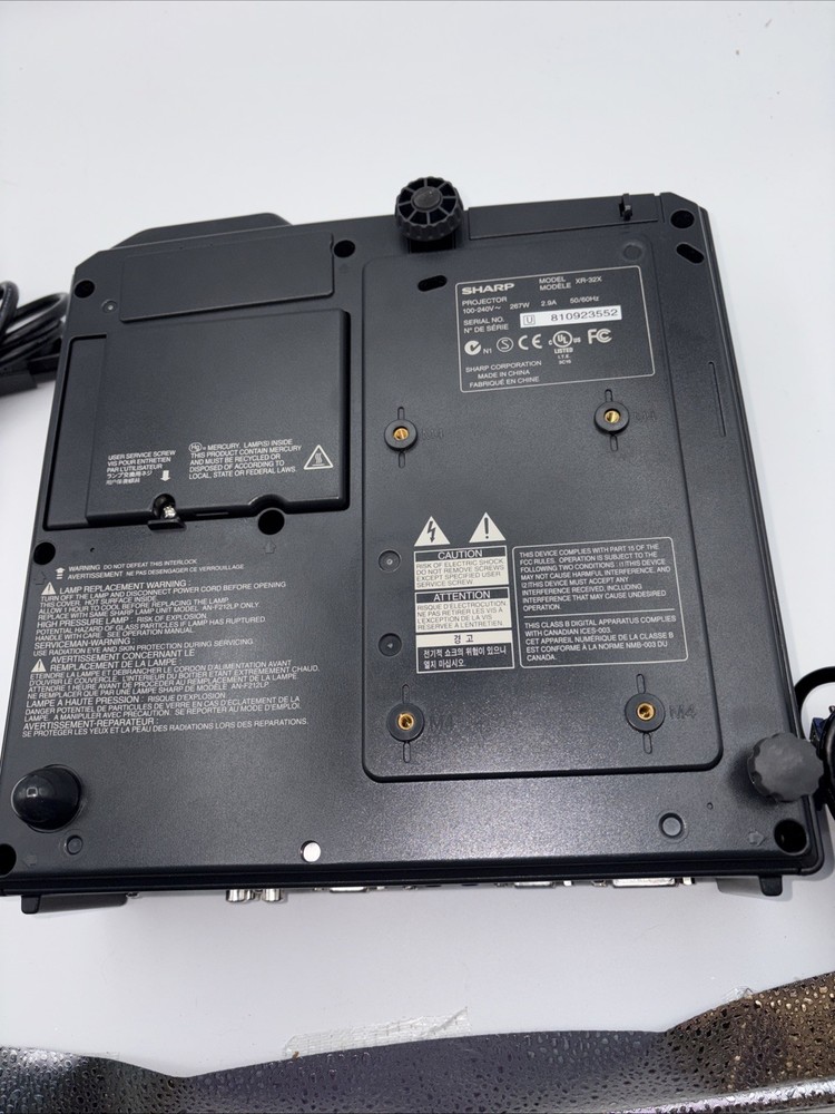 Sharp XR-32X DLP Multimedia Projector - Original Box