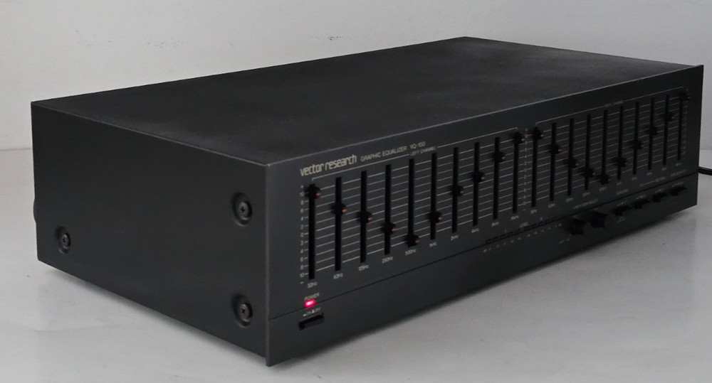 Vintage Vector Research VQ-100 Graphic Equalizer (Tested / Working)