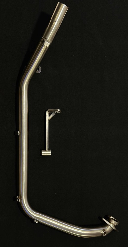 "AEW PERFORMANCE HEADER PIPE WITH BRACKET" FIT FOR ROYAL ENFIELD HIMALAYAN 450