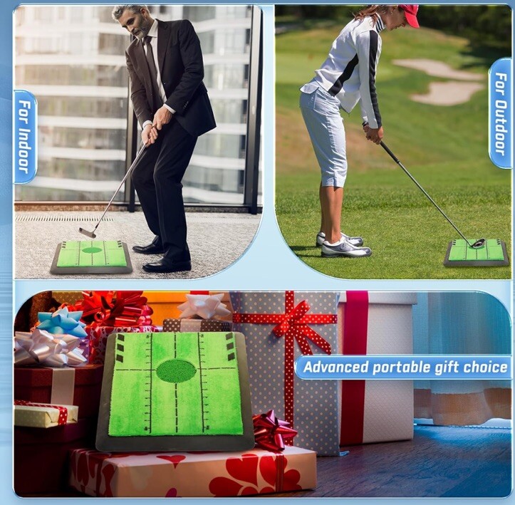 Golf Hitting Mat 16"x12" | Exclusively Designed Golf Mat
