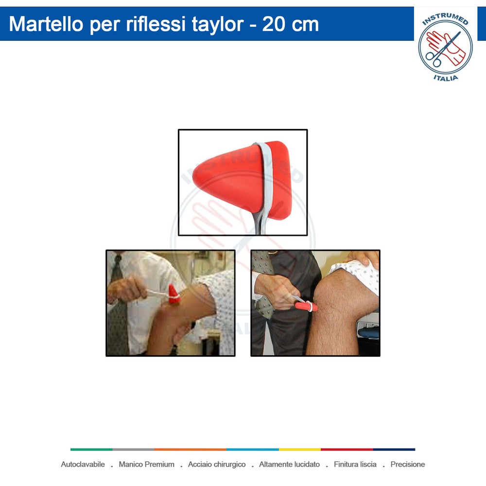 Taylor Hammer Reflex Doctor Neurological Triangular Diagnostic Percussion