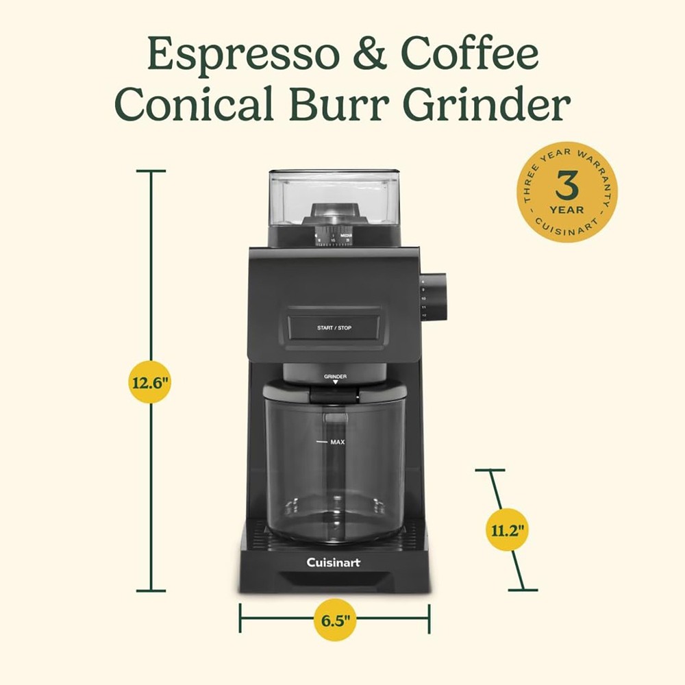 Cuisinart Espresso & Coffee Conical Burr Grinder