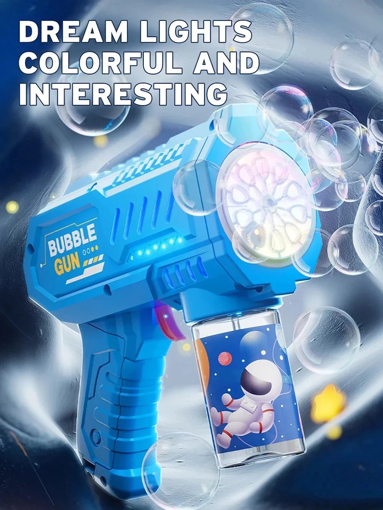 Bubble machine , bubble gun, LED Bubble Gun, 4000 bubbles/minute