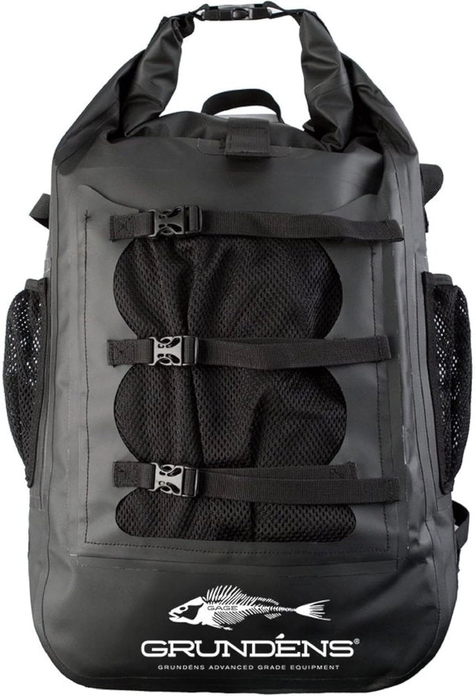 Grundens Gage Tech Rum Runner Backpack - Black Large
