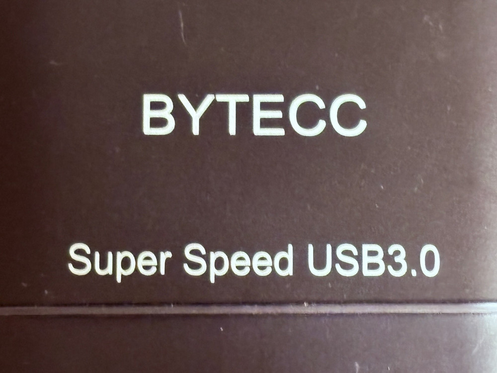 BYTECC T-320 SUPER SPEED USB3.0 SATA 2.5/3.5 HOST INTERFACE EXTERNAL HDD DOCK