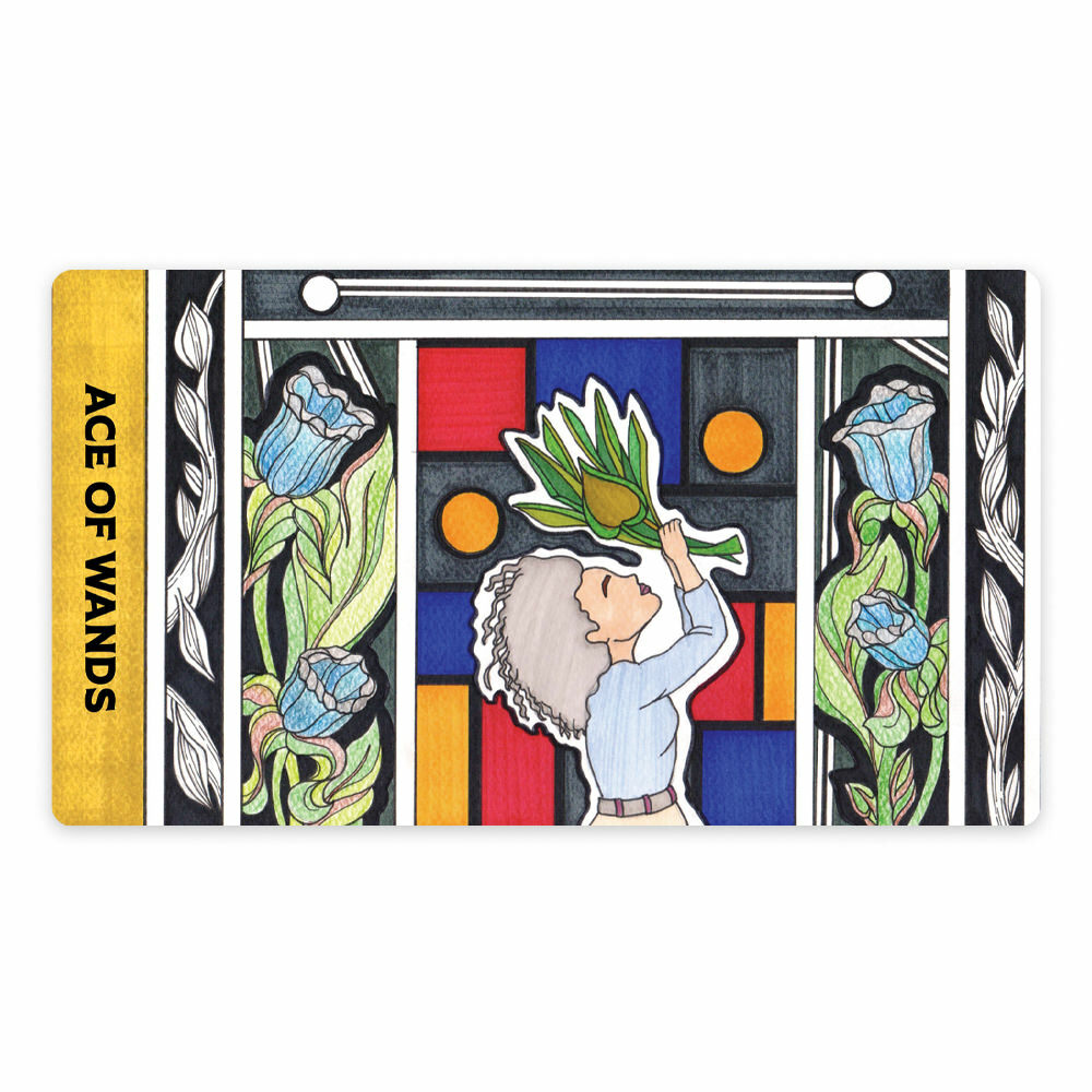 Postmondrian Tarot, 78 Cards Tarot Deck