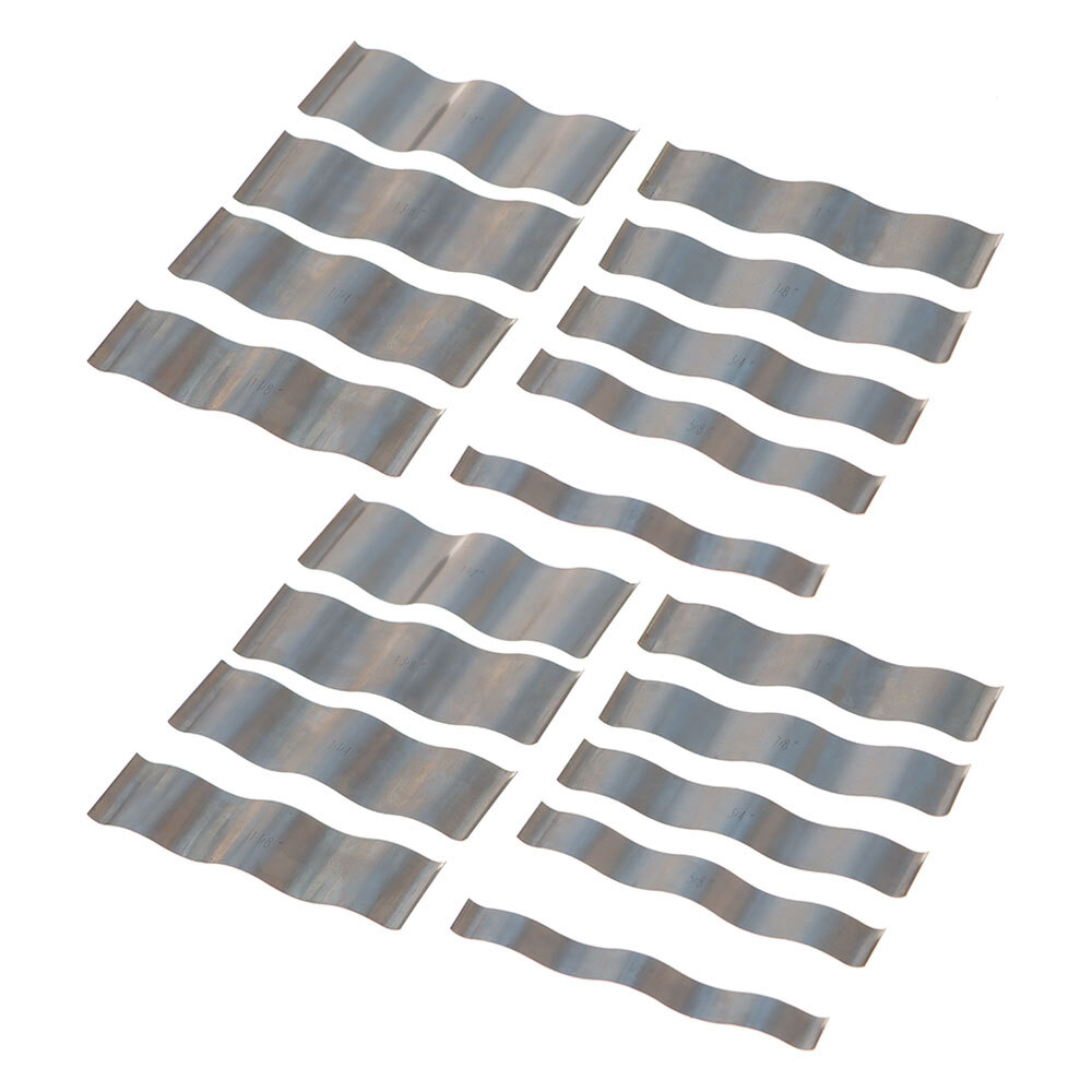 18Pcs Precise 1/8" Wavy Hardened Steel Parallel Parallels .0002" 9 Pair