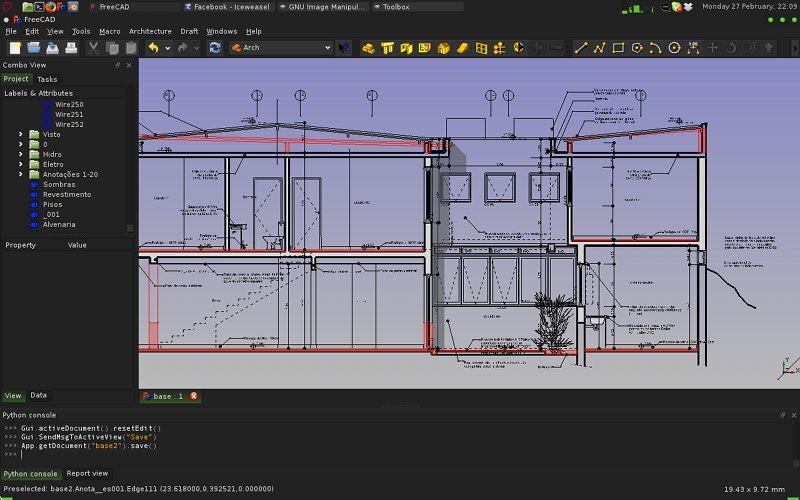 FreeCAD PRO 2D 3D Parametric Graphic Modeling Design Softwar-CNC-DWG-Windows-USB