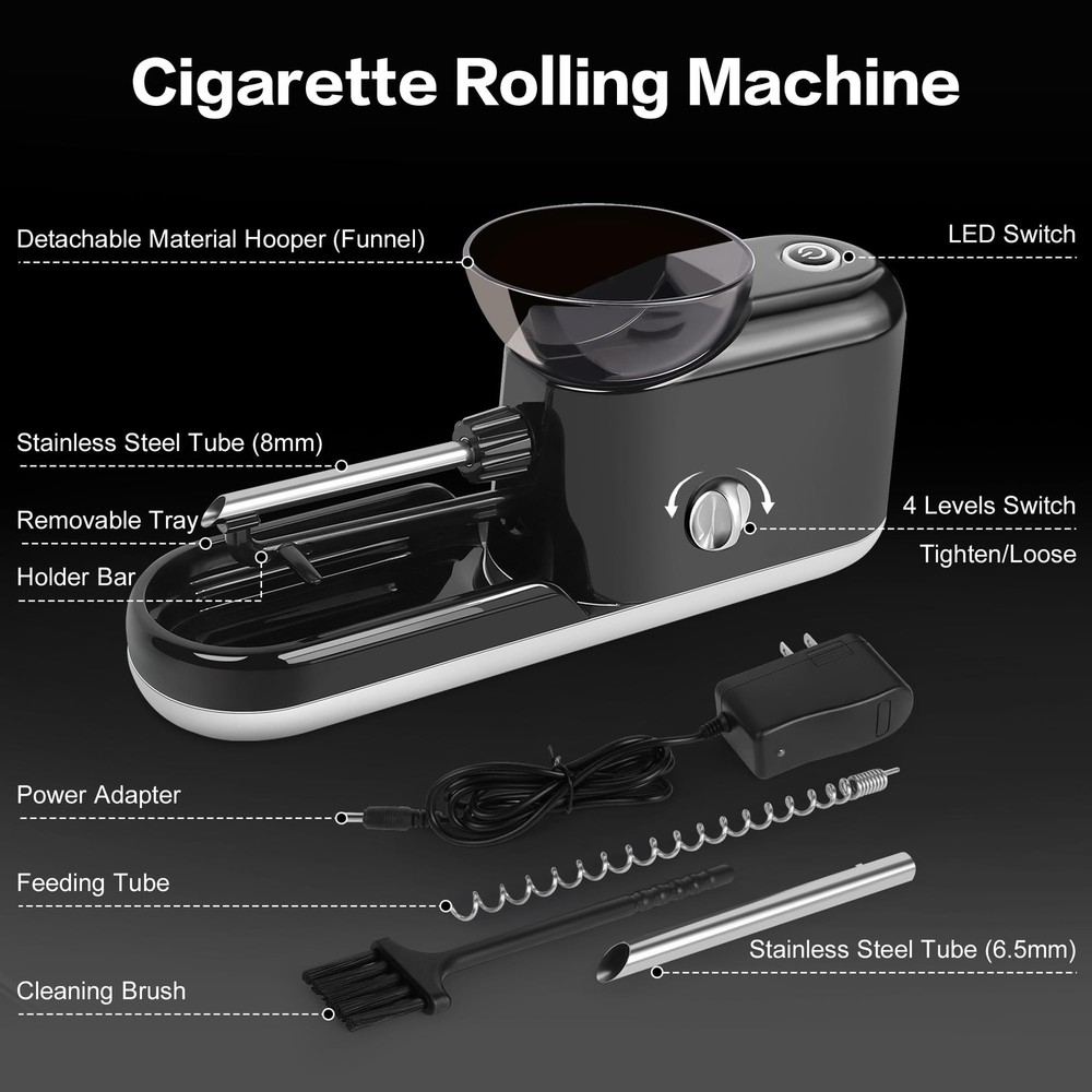 Plastic Cigarette Rolling Machine - Efficient, User-Friendly for Beginners Ex...