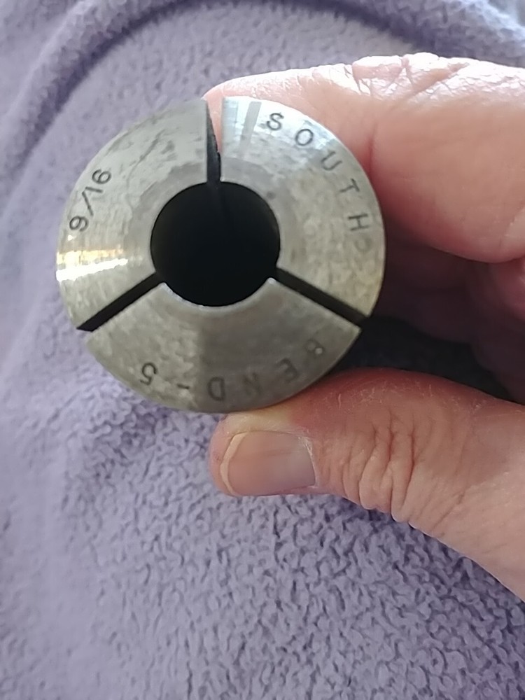 9/16" 5C Round Collet South Bend External Threads Only