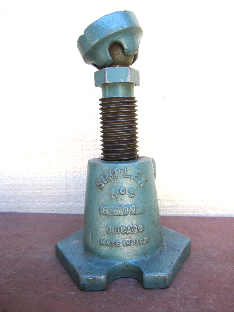 Simplex No. 3 leveling Jack 6 tons