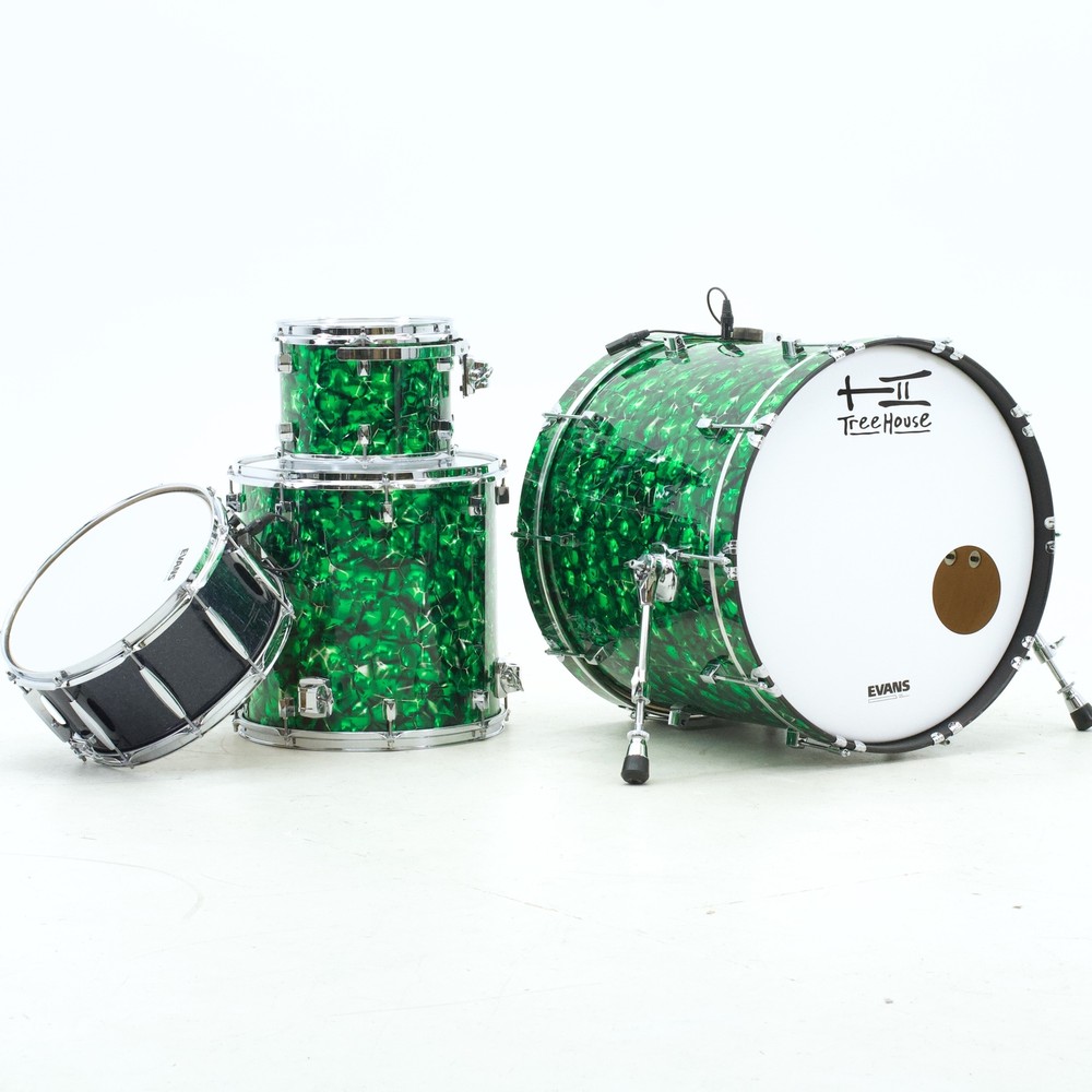 TreeHouse Custom Drums 4-piece Drumset with "drumlite" LED Internal Lighting