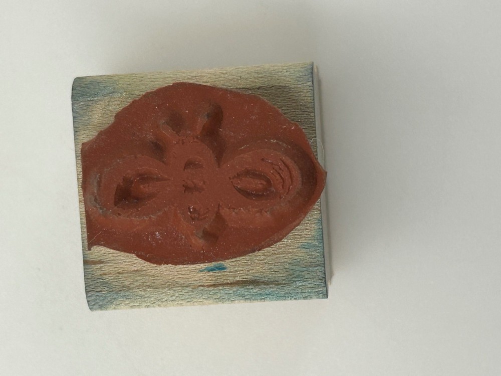 STAMPIN' UP! Wood Mounted Rubber Stamp Bee Bumblebee 2000 Craft