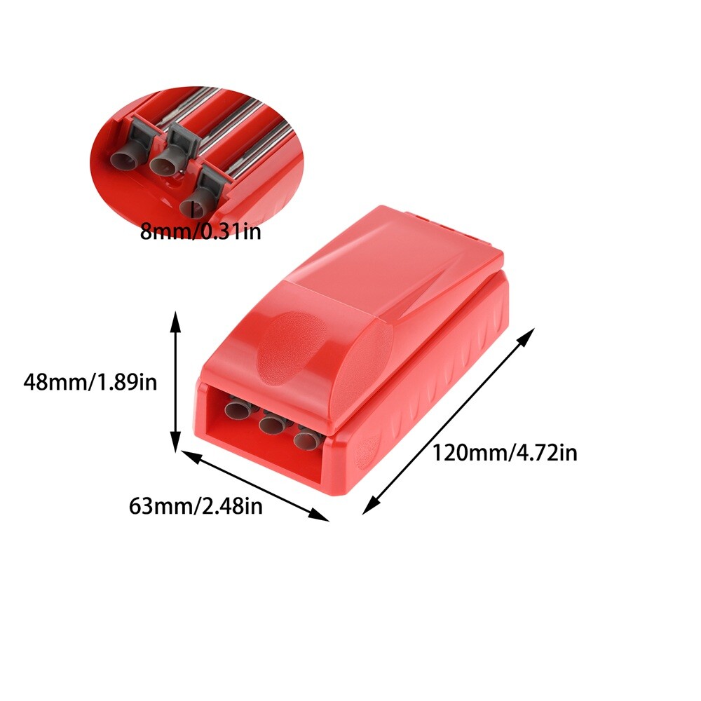 1 x Manual Triple Cigarette Maker Random Cigarette Rolling Tube Injector Machine