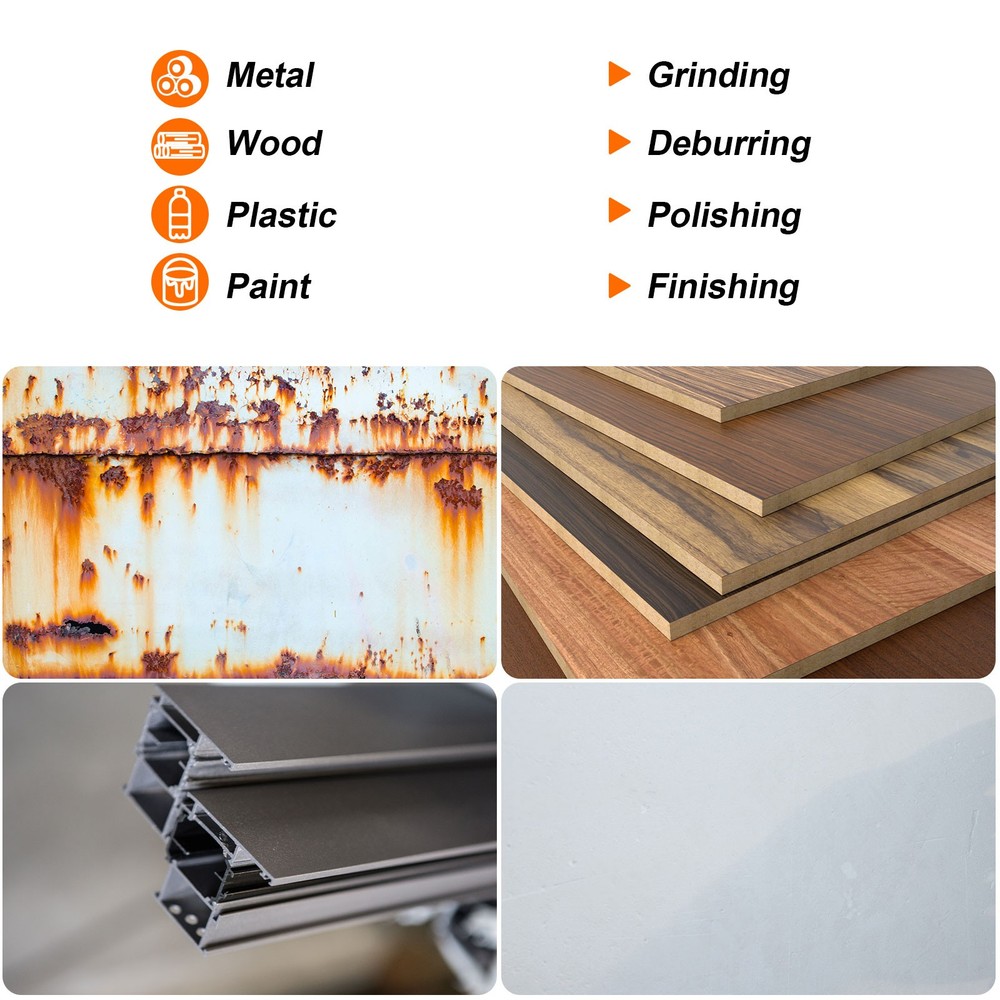 25pcs 2" 80 Grit Quick Change R-Type Sanding Discs Nylon